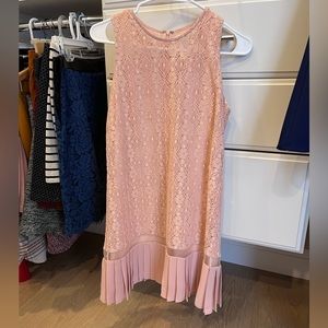 Esley dress in blush